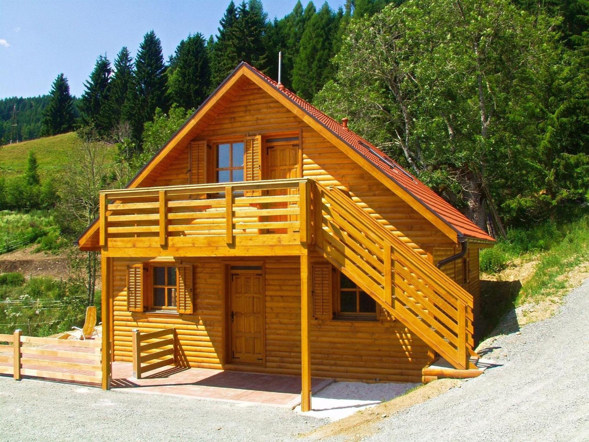 Detached Wooden Chalet In Liebenfels Carinthia Near The Simonh He Ski Area Exterior photo